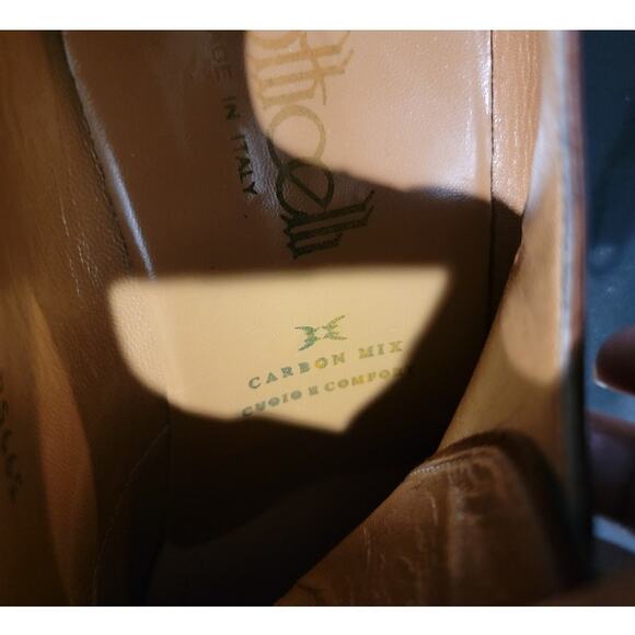 Botticelli Men's Dress Shoes Lace-Up - Brown EU 45 / US 11 - Made in Italy - Picture 10 of 12